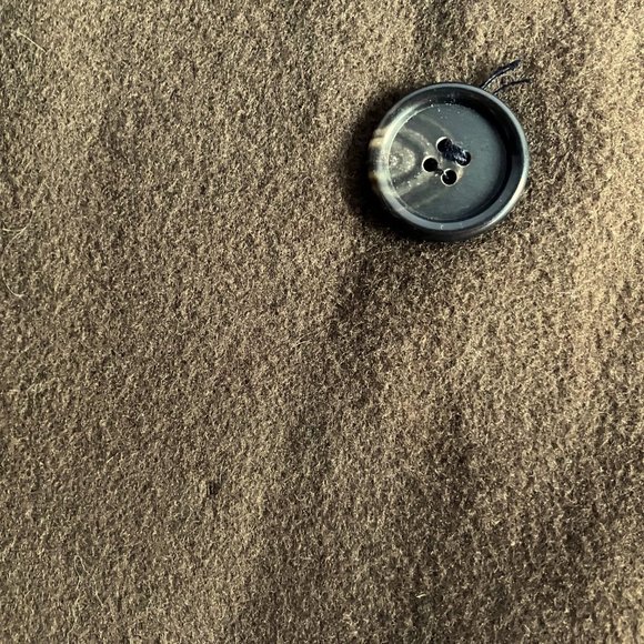 1960s Woodcrest Brown Wool Overcoat As Is - Picture 11 of 14